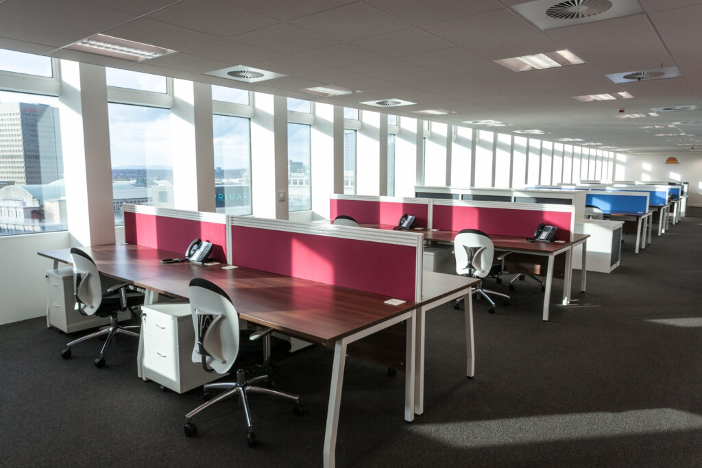 Cat B office fit out Manchester