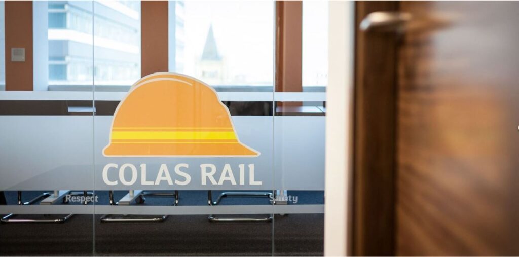 Colas rail manchester office fit out