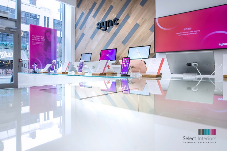 Sync fit out - Deansgate, Manchester