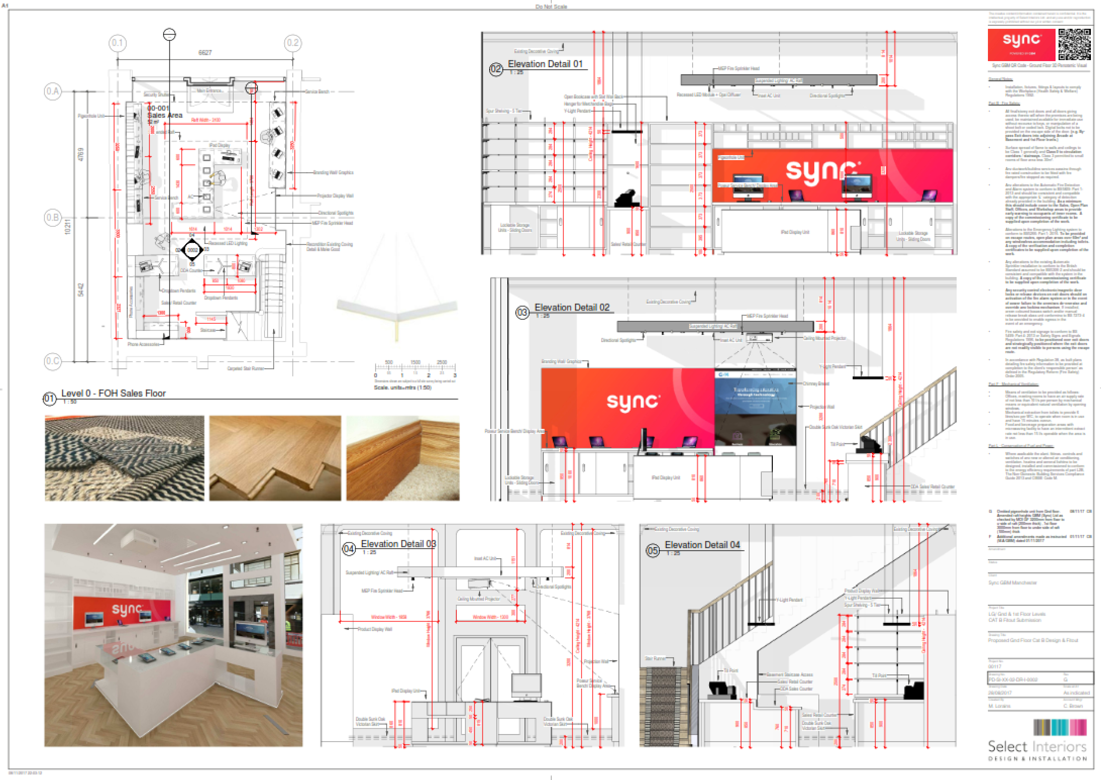 Sync Apple Shop Interior Designer Plans