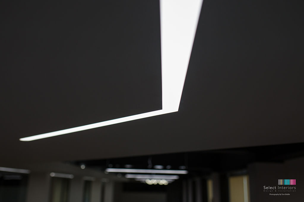 Flush mounted LED's with concealed passive sensors