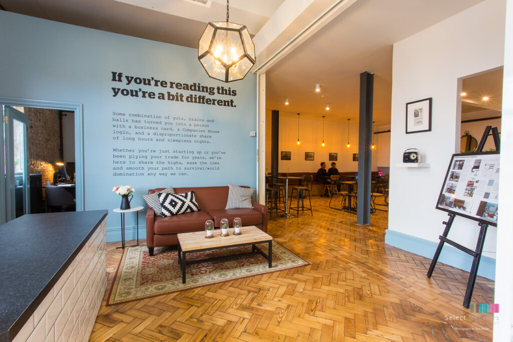 BizSpace Altrincham office fit out by Select Interiors