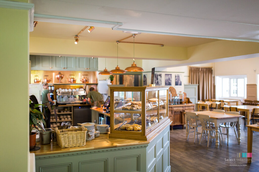 Brockholes cafe windermere hospitality fit out by Select Interiors