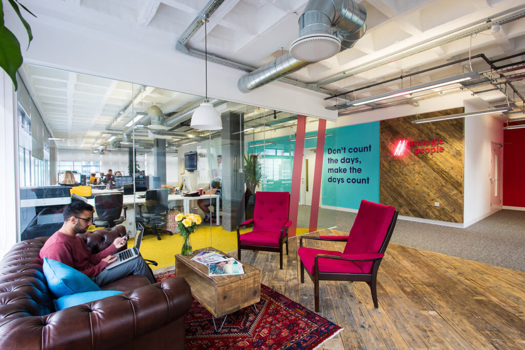 Strategic People Office Fit-Out | A Sleek Modern Workspace