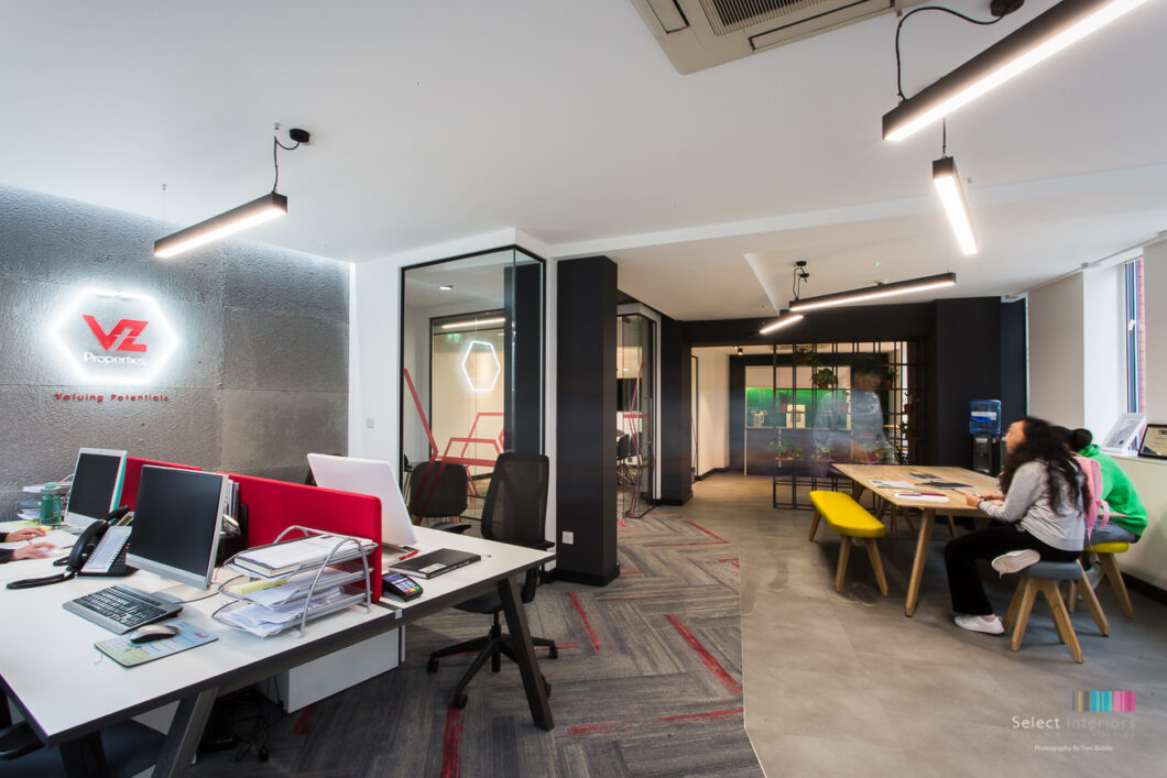 Contemporary Office Fit-Out for VZ Properties | Manchester Workspace