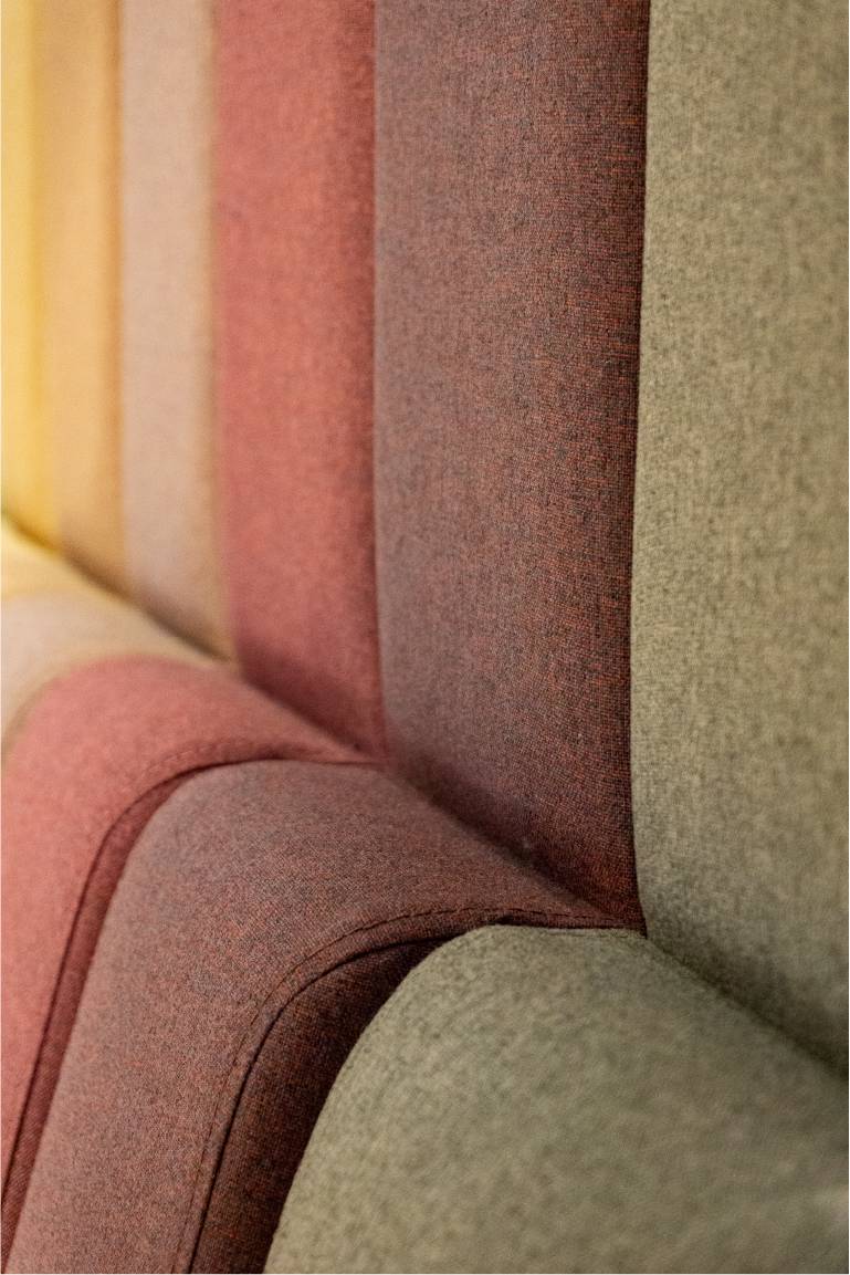 bespoke banquette seating design and installation in Manchester