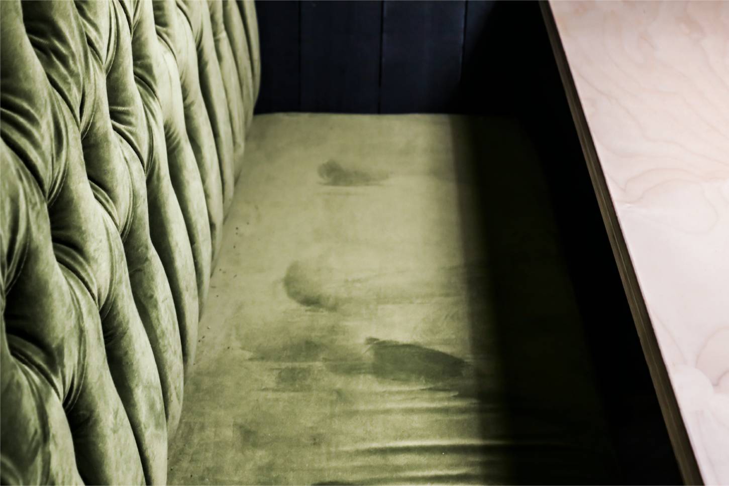 bespoke banquette seating design and installation in Manchester
