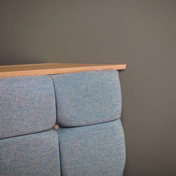 bespoke banquette seating design and installation in Manchester