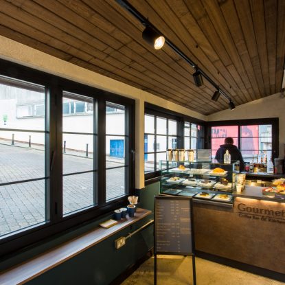 Gourmet Coffee shop fit out Manchester By Select Interiors